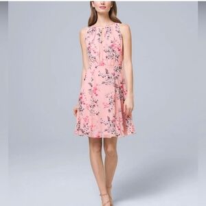 Sleeveless Floral Dress